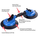 IMT 2 Pack Vacuum Suction Cup with Curved Pad