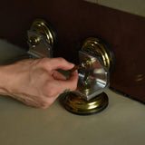 IMT Right-Angle Suction Cup Glass Rectangular Fixed Suction Cup