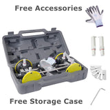 IMT6" 2 Pack One Pole Seam Setter Vacuum Vuction Cups