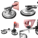 IMT4.9" Vacuum Suction Cup /W Seam Setter For Granite, Stone, Marble Slab, Glass