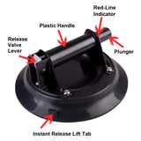 IMT 9"Suction Cup with plastic hand