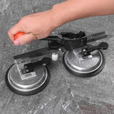 IMT4.9" Vacuum Suction Cup /W Seam Setter For Granite, Stone, Marble Slab, Glass