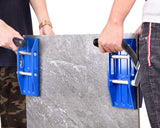 IMT Double Handed Glass Carrying Clamps For Metal Sheet/Granite Island/Countertop